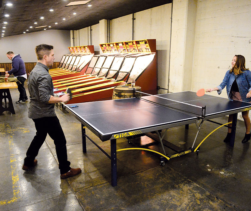 Inside the Arts Districts Huge New Brewpub/Skeeball Joint